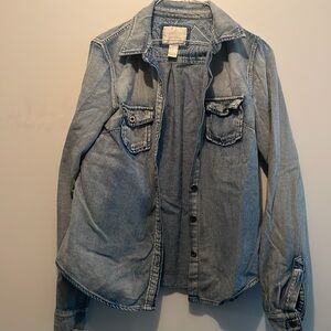 Forever 21 Denim Button-Up